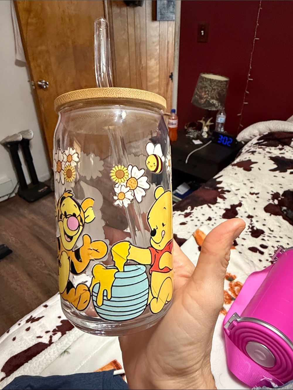 Pooh bear cup